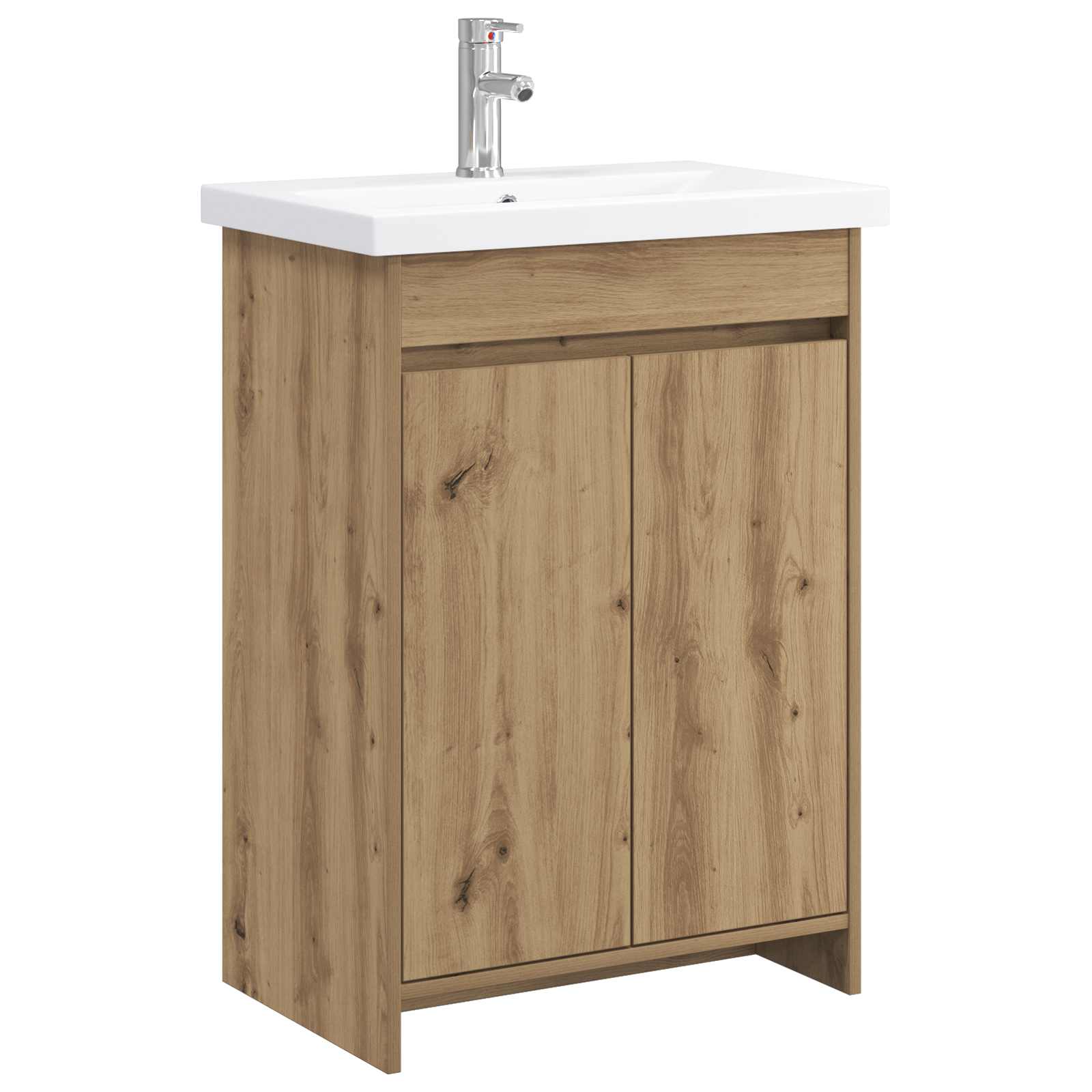 Maison Exclusive - Badezimmermöbel-set Artisan-eiche 61 X 40 X 84