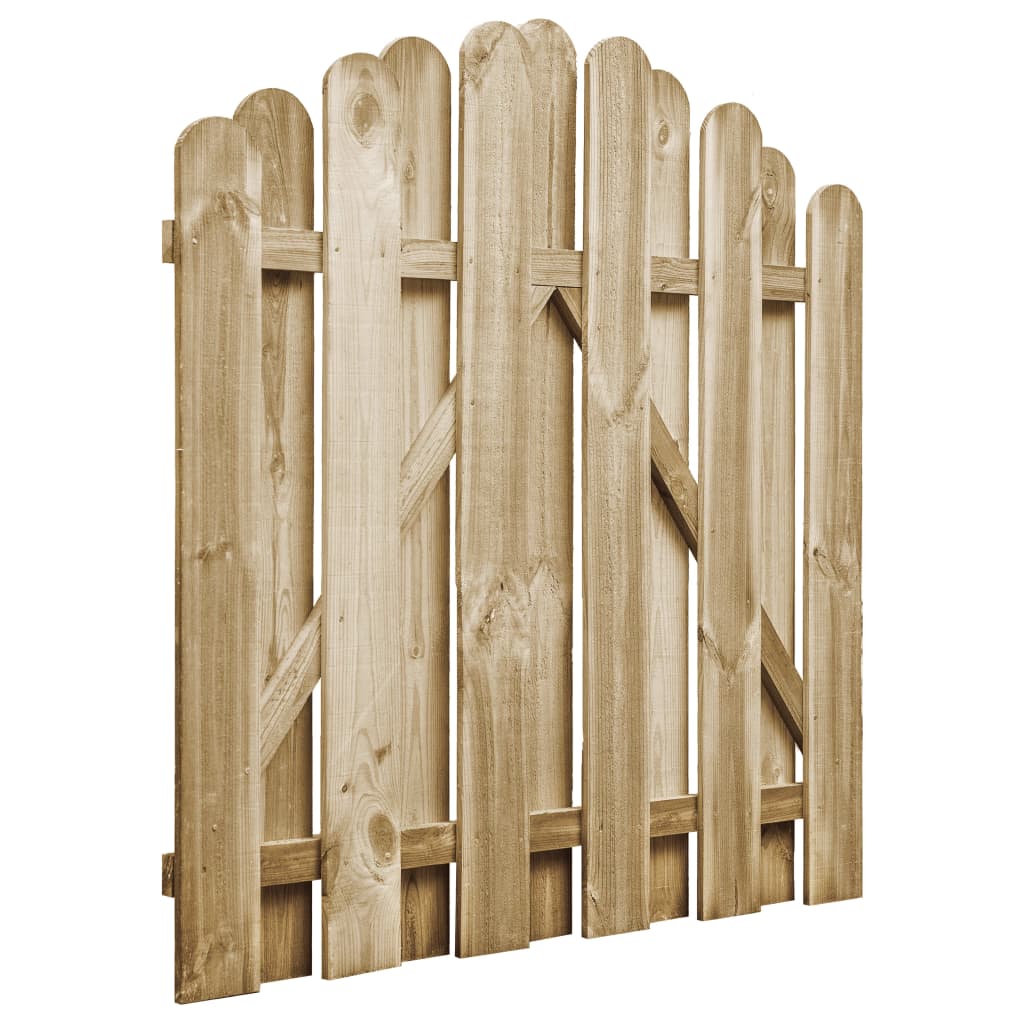 Maison Exclusive - Gartentor Imprägniertes Kiefernholz 100x100 Cm