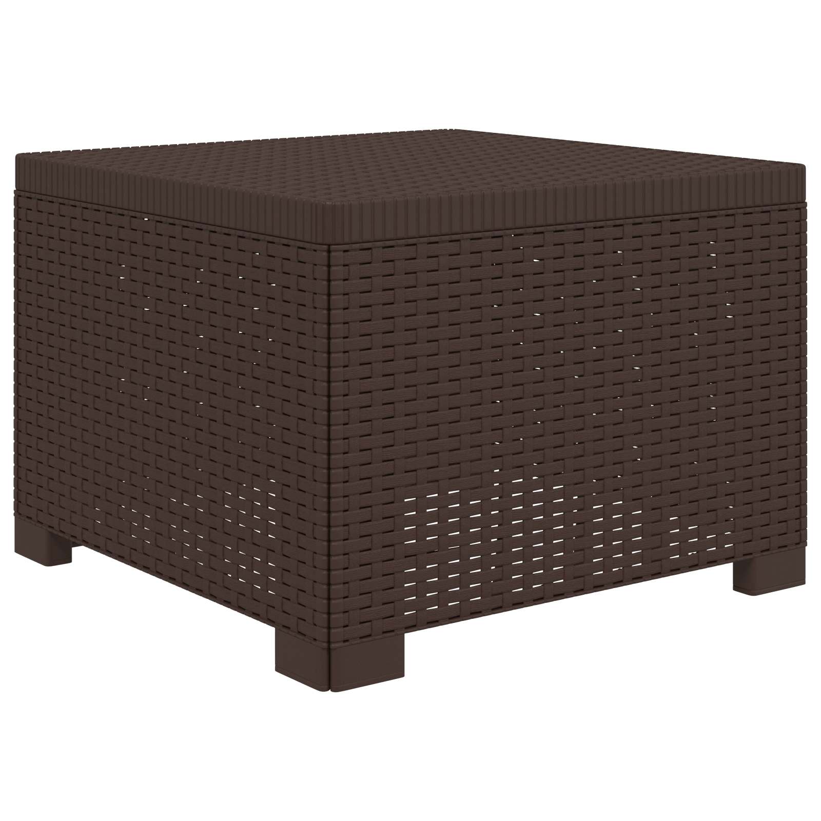 Maison Exclusive - 1-sitzer Garten-sofa Rattan-look Pp Braun