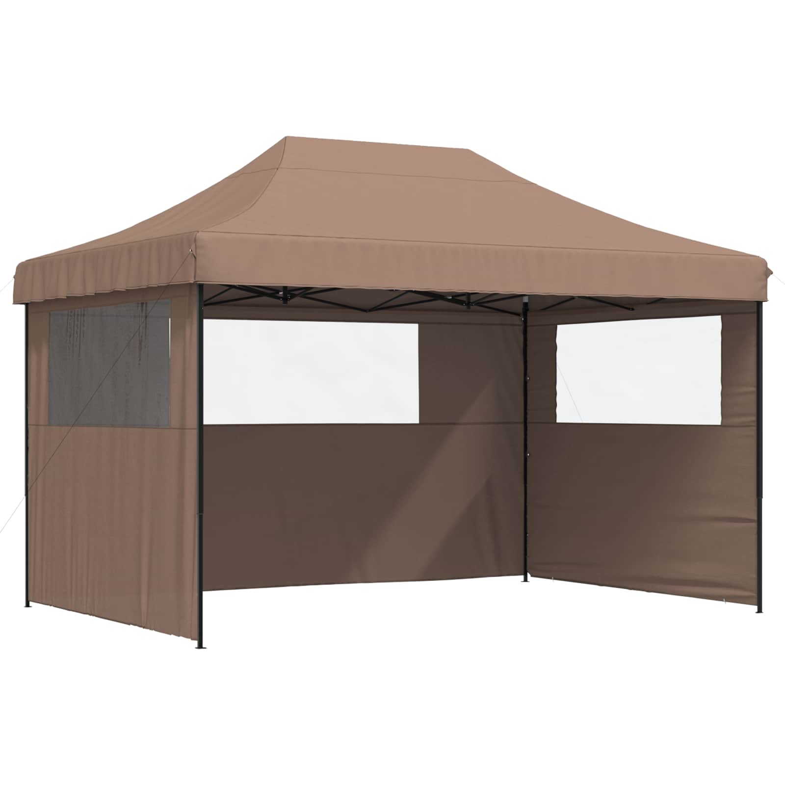Maison Exclusive - Party-zelt 279 X 410 X 315 Cm Braun Oxford-sto