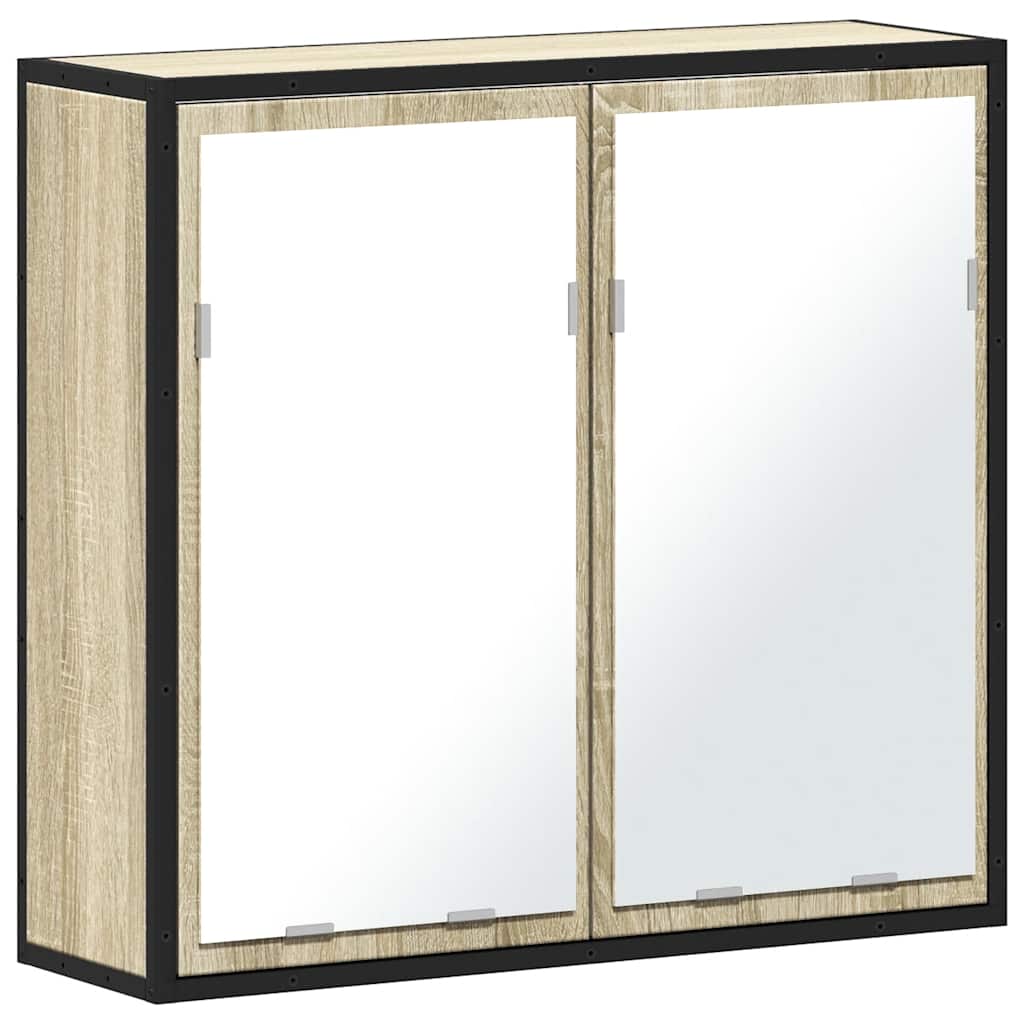 Maison Exclusive - Badezimmer-spiegelschrank Sonoma-eiche 65 X 20