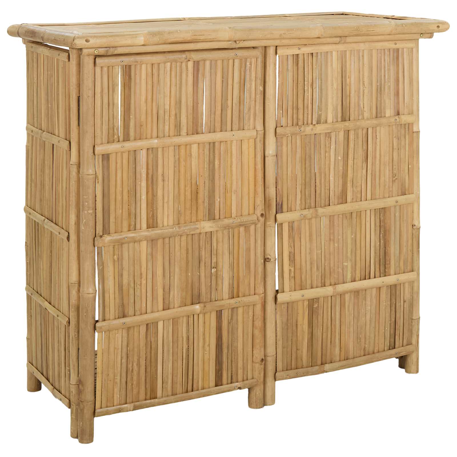 Maison Exclusive - Outdoor Bartisch Natur 115 X 55 X 105 Cm Bambu