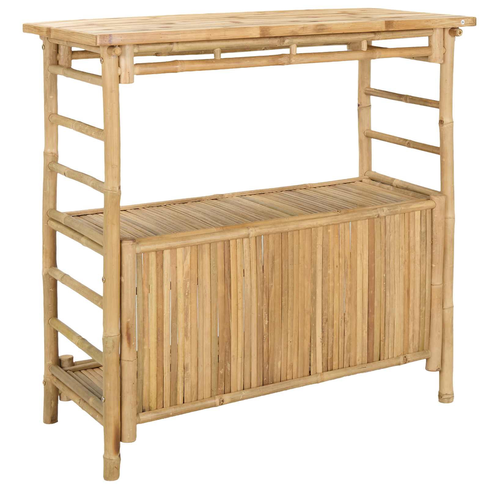 Maison Exclusive - Outdoor Bartisch Natur 110 X 50 X 105 Cm Bambu