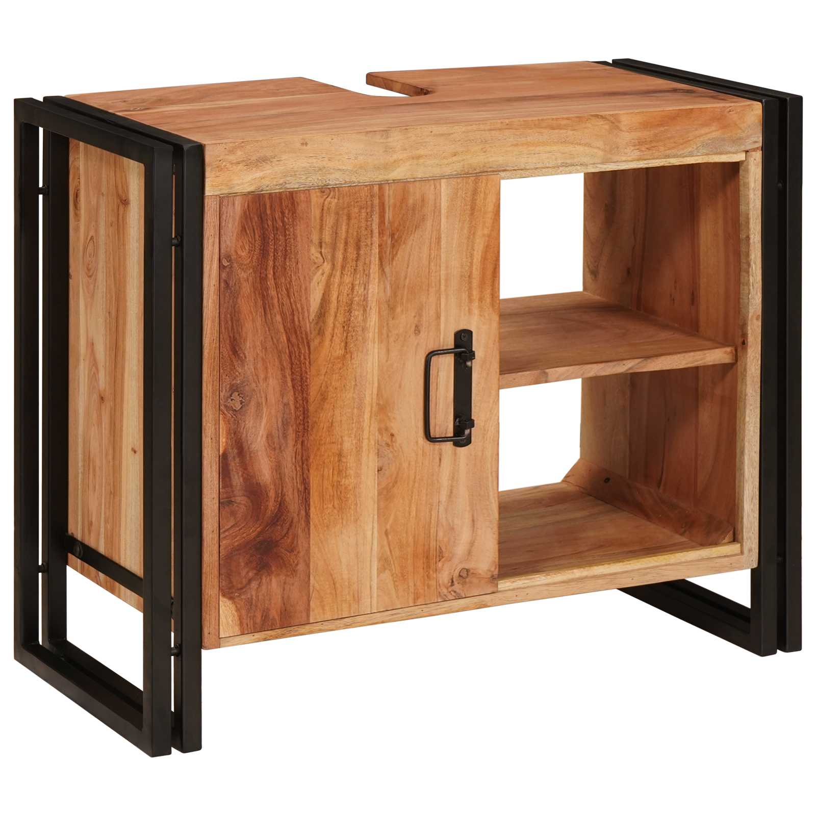 Maison Exclusive - Waschbeckenunterschrank Braun 71 X 33 X 58 Cm