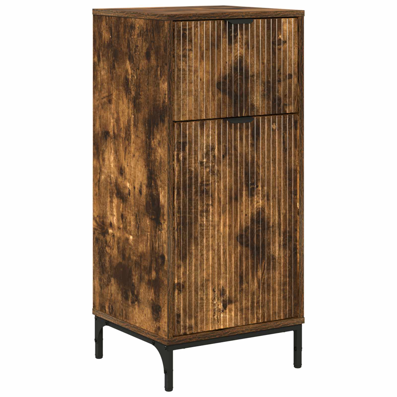 Maison Exclusive - Badezimmerschrank Geräucherte Eiche 39,5 X 36