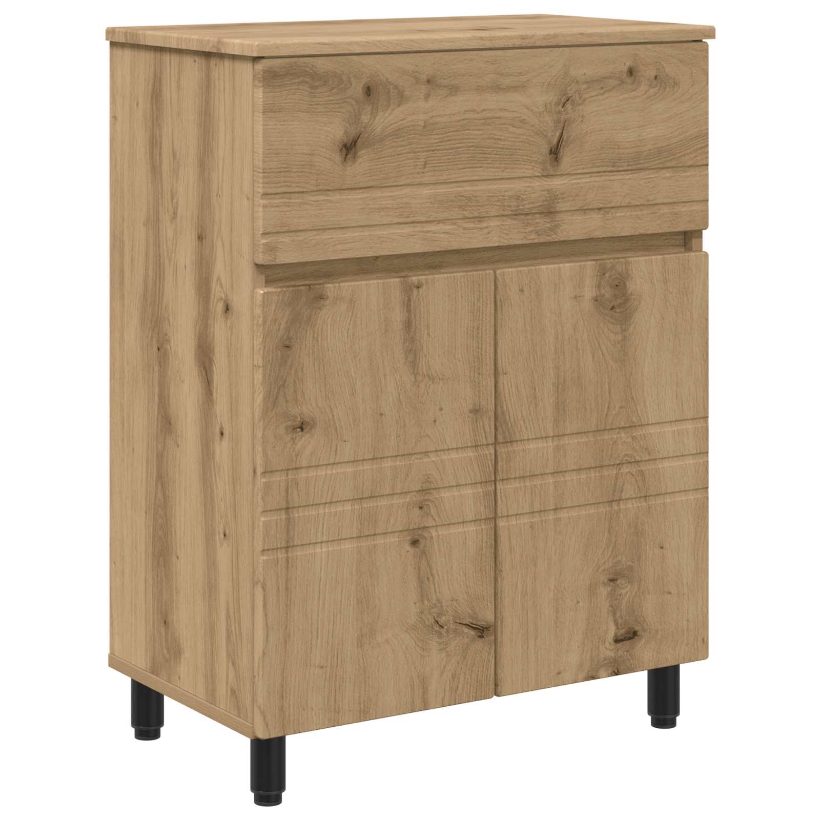 Maison Exclusive - Waschtisch Artisan-eiche 60 X 35 X 80 Cm Holzw