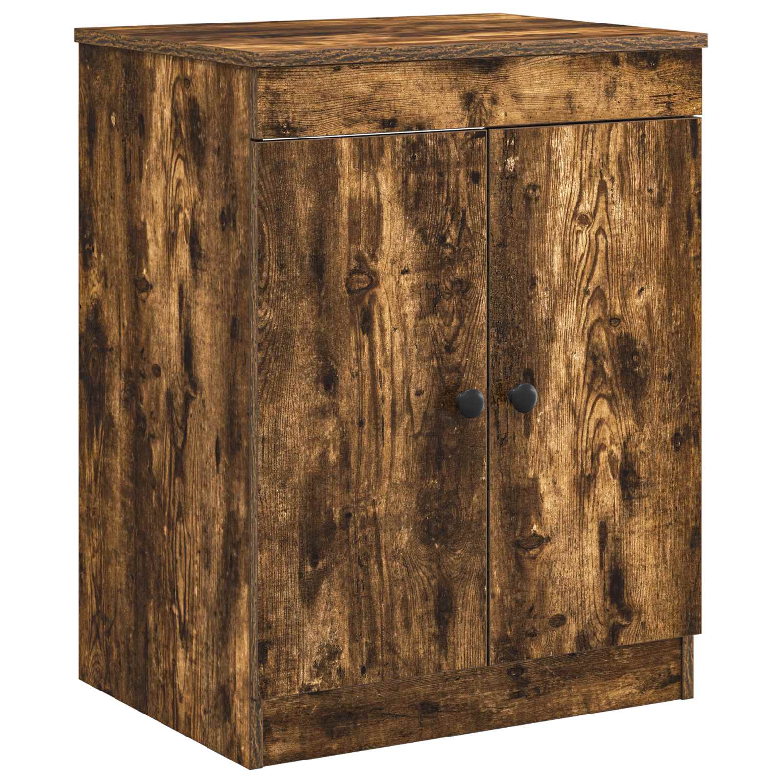 Maison Exclusive - Badezimmerschrank Geräucherte Eiche 54 X 41 X