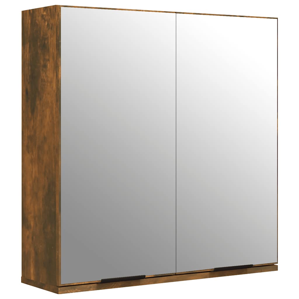 Maison Exclusive - Bad-spiegelschrank Räuchereiche 64x20x67 Cm