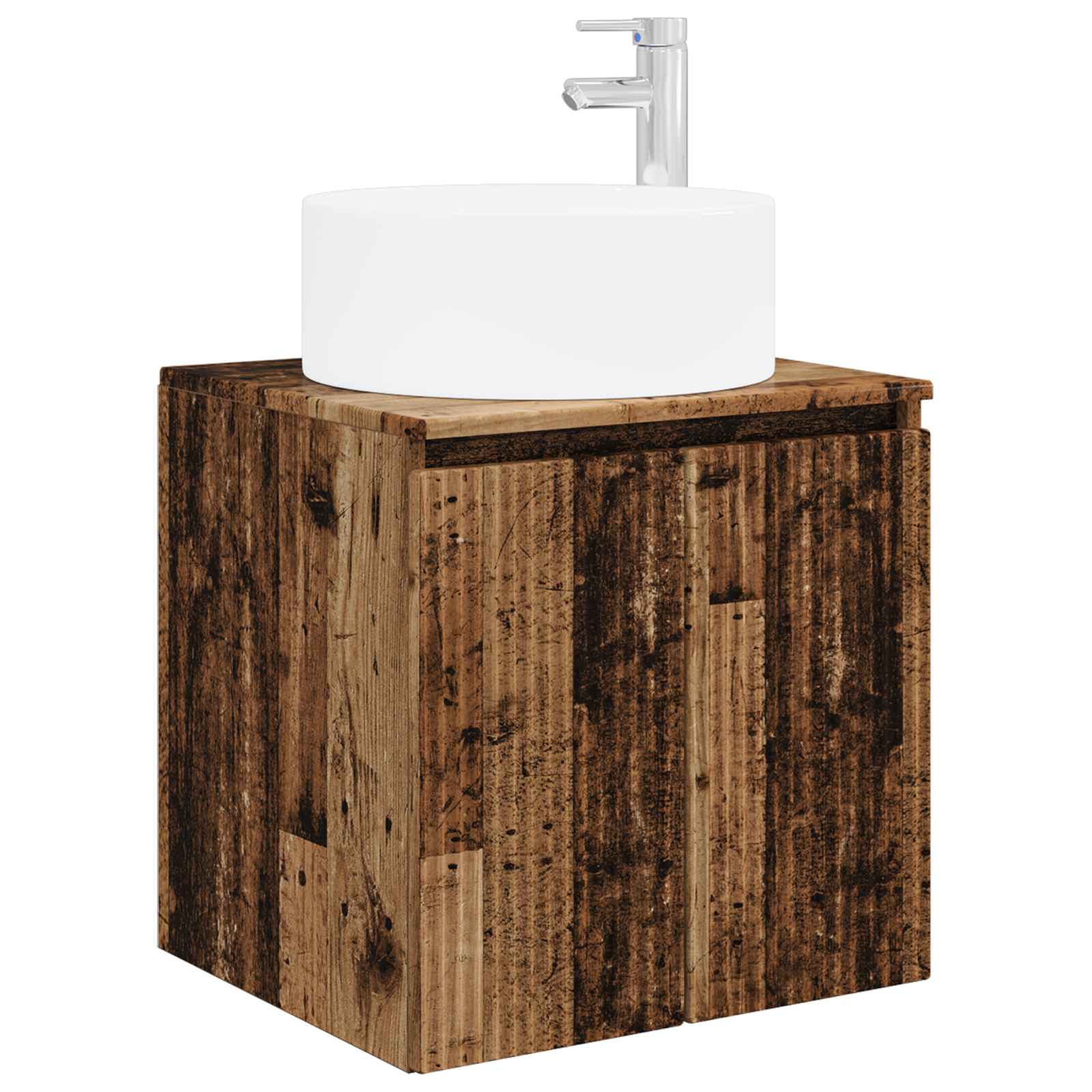 Maison Exclusive - Wandmontierte Waschbecken-vanität Altholz 49,5