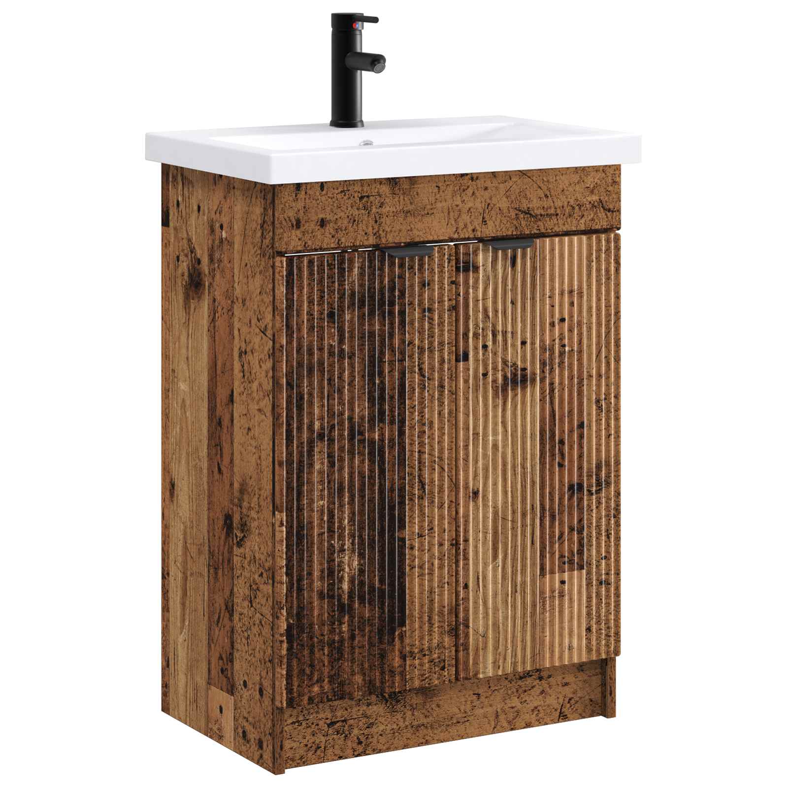 Maison Exclusive - Badezimmermöbel-set Altholz 78,5 X 37,5 X 81 C