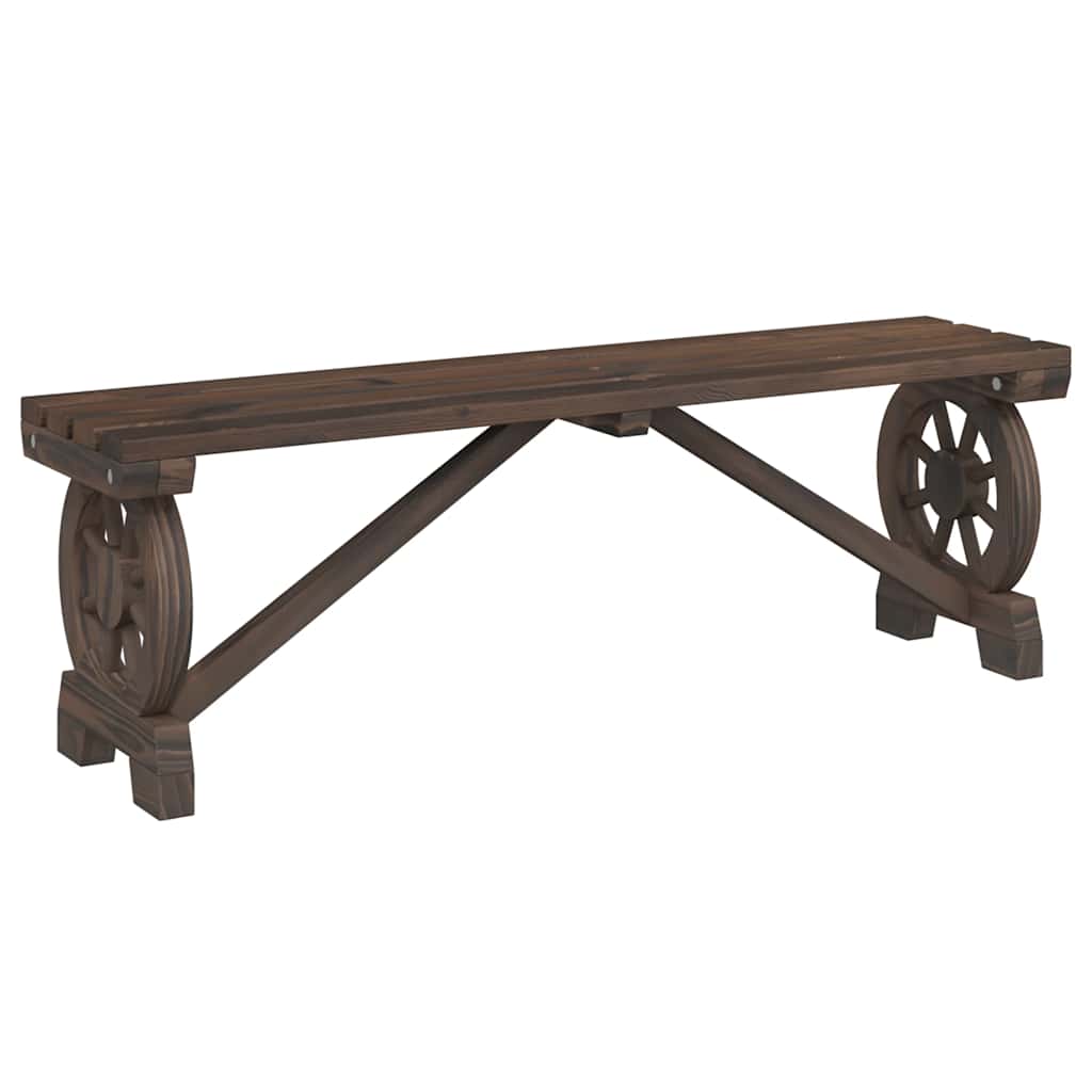 Maison Exclusive - Gartenbank 115 Cm Massivholz Tanne