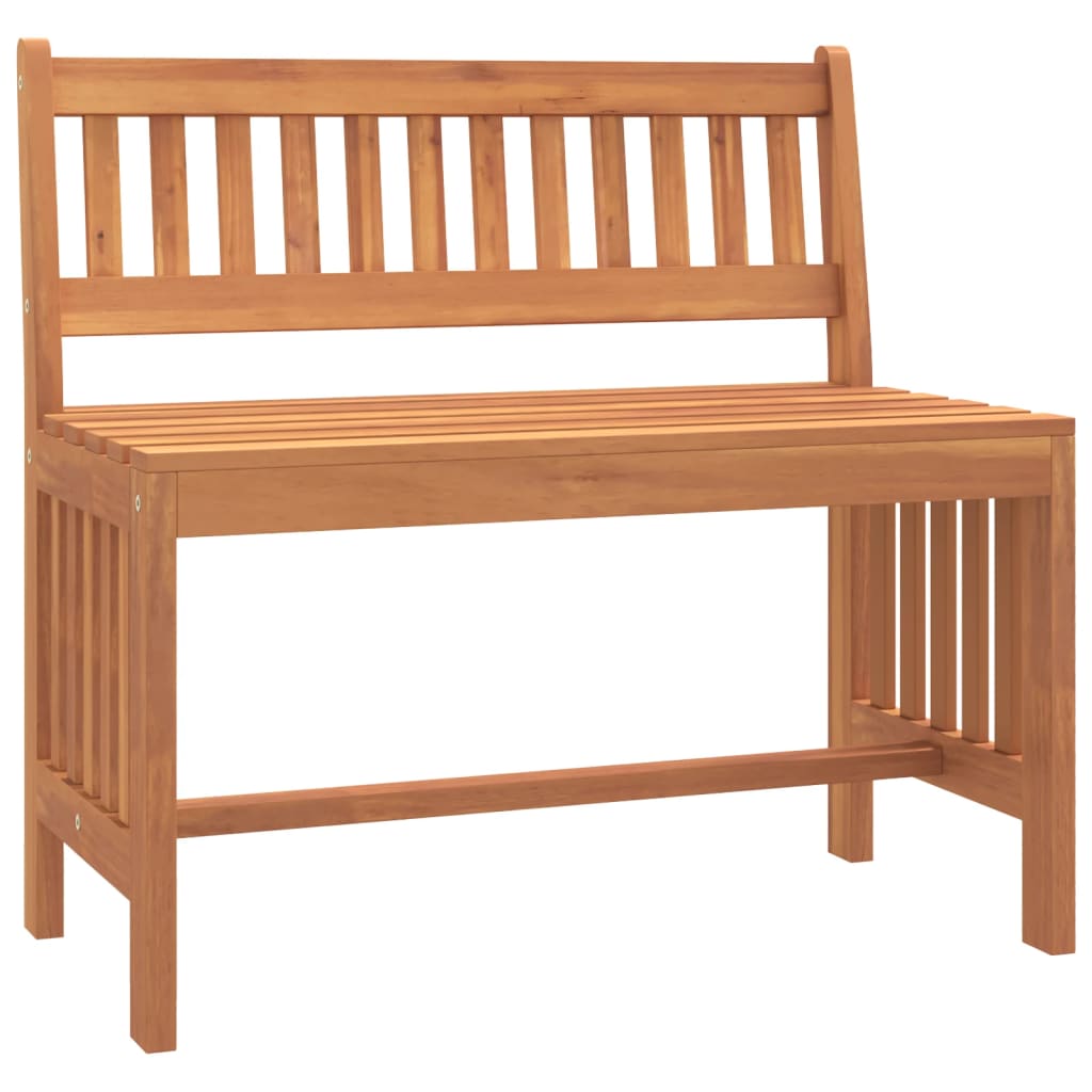 Maison Exclusive - Gartenbank 80 Cm Massivholz Eukalyptus