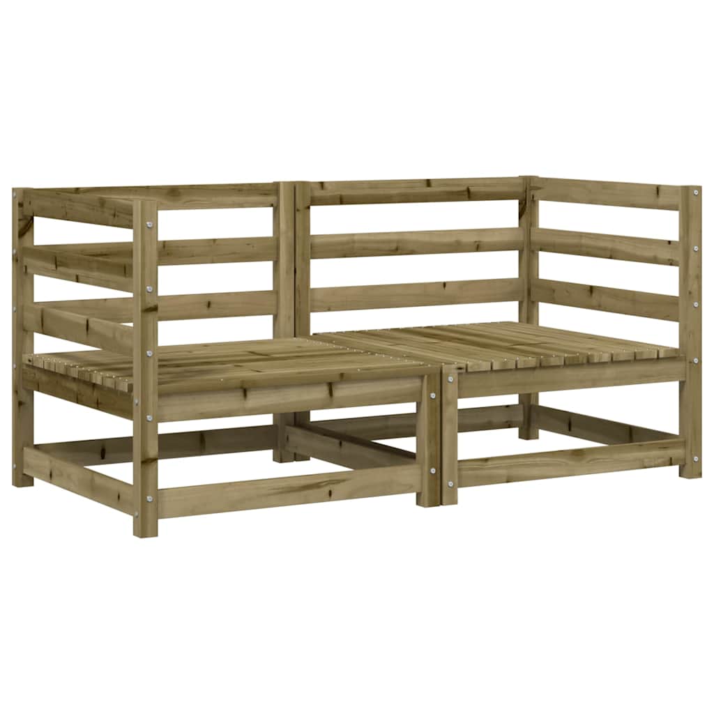 Maison Exclusive - Garten-ecksofas 2 Stk. 70x70x67 Cm Kiefernholz