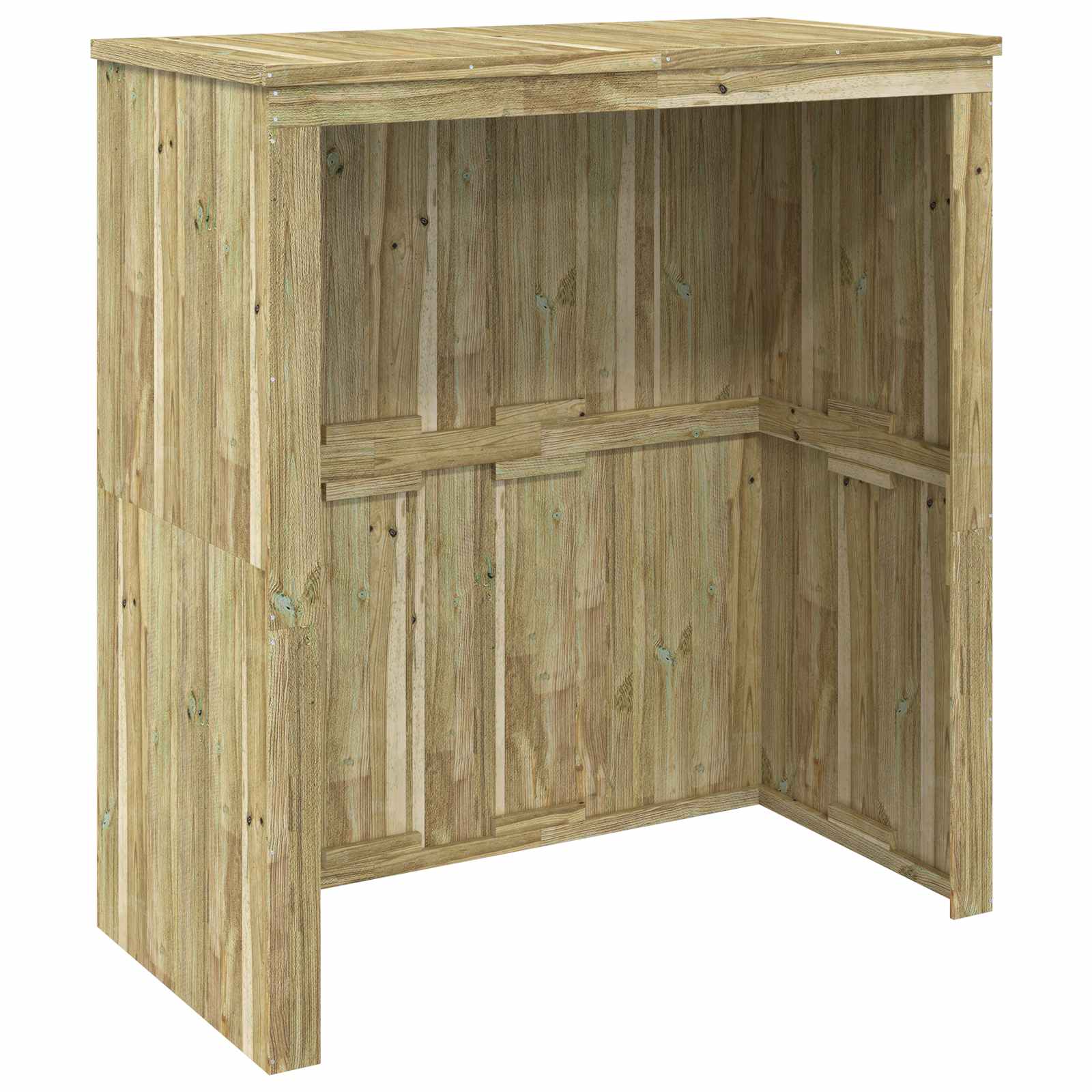 Maison Exclusive - Mülltonnenbox Imprägniertes Kiefernholz