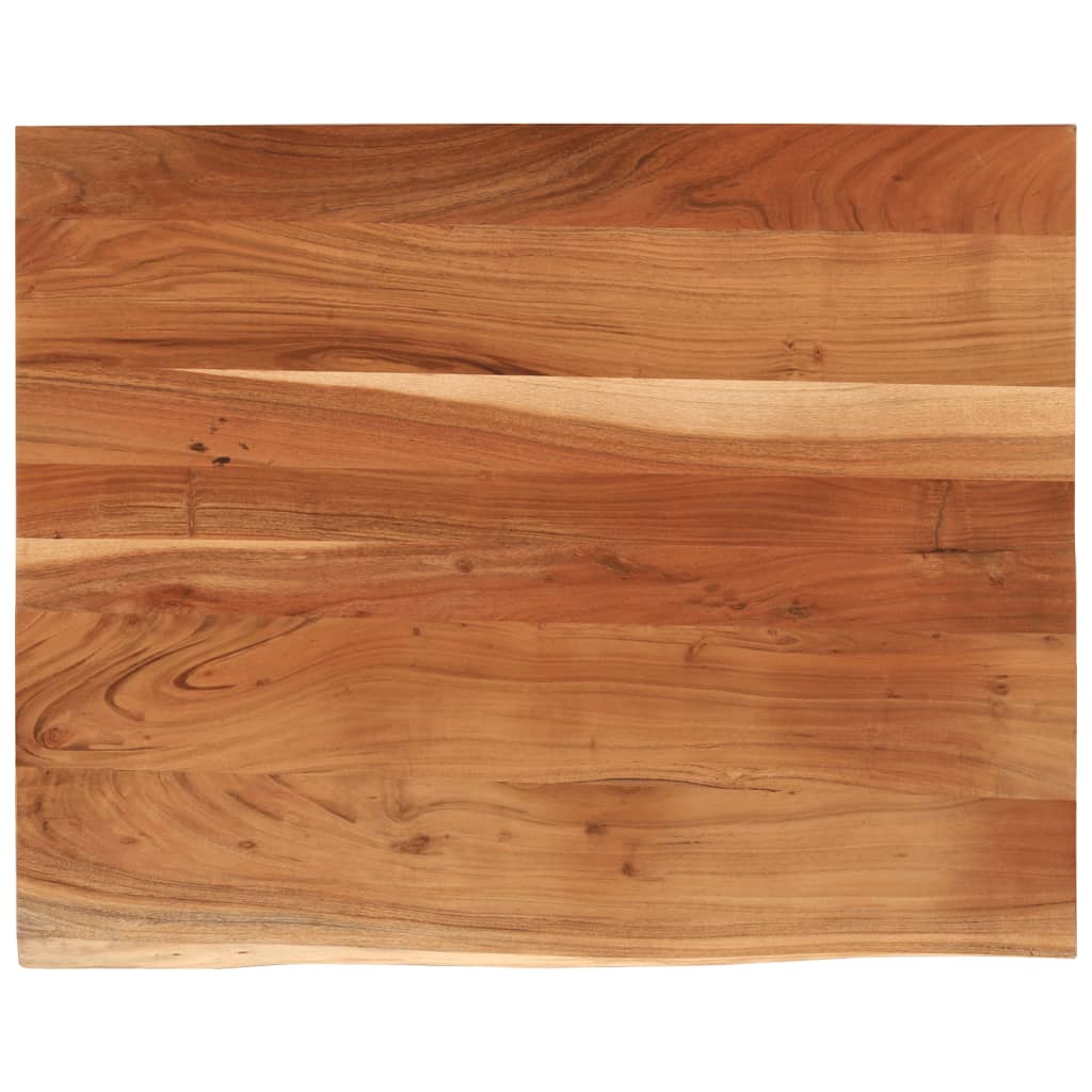 Maison Exclusive - Schreibtischplatte 90x80x3,8 Cm Massivholz Aka