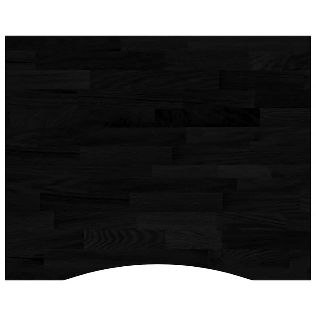 Maison Exclusive - Schreibtischplatte Dunkelbraun 100x80x2,5 Cm M