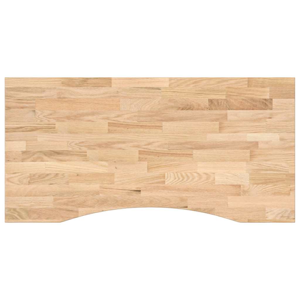 Maison Exclusive - Schreibtischplatte Unbehandelt 100x60x2,5 Cm M