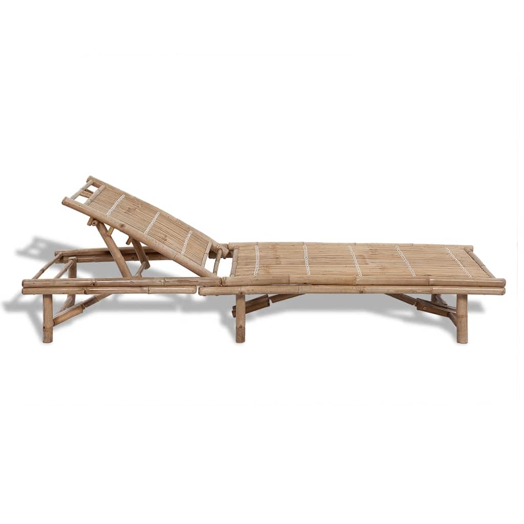 Maison Exclusive - Sonnenliege Bambus