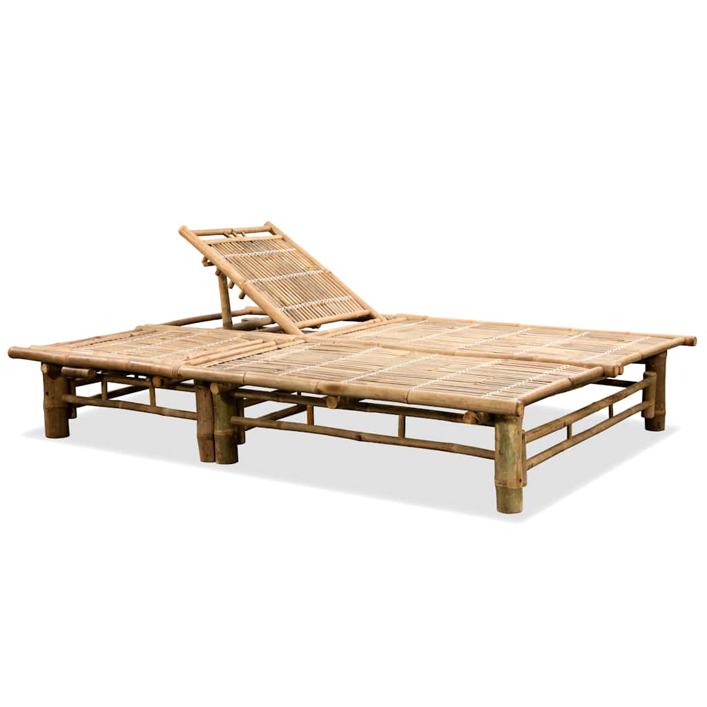 Maison Exclusive - Sonnenliege Für 2 Personen Bambus