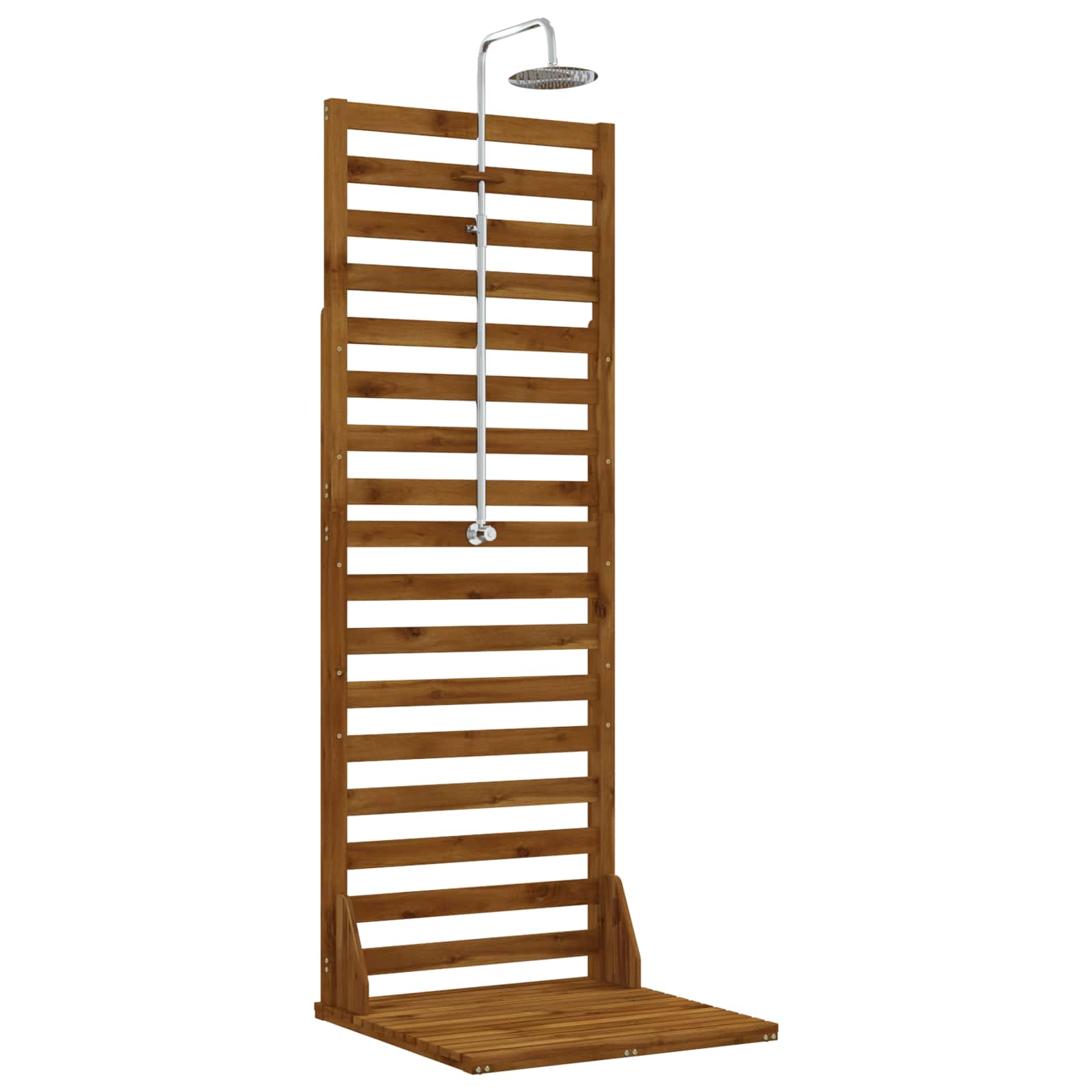 Maison Exclusive - Gartendusche 205,5 Cm Massives Akazienholz Und