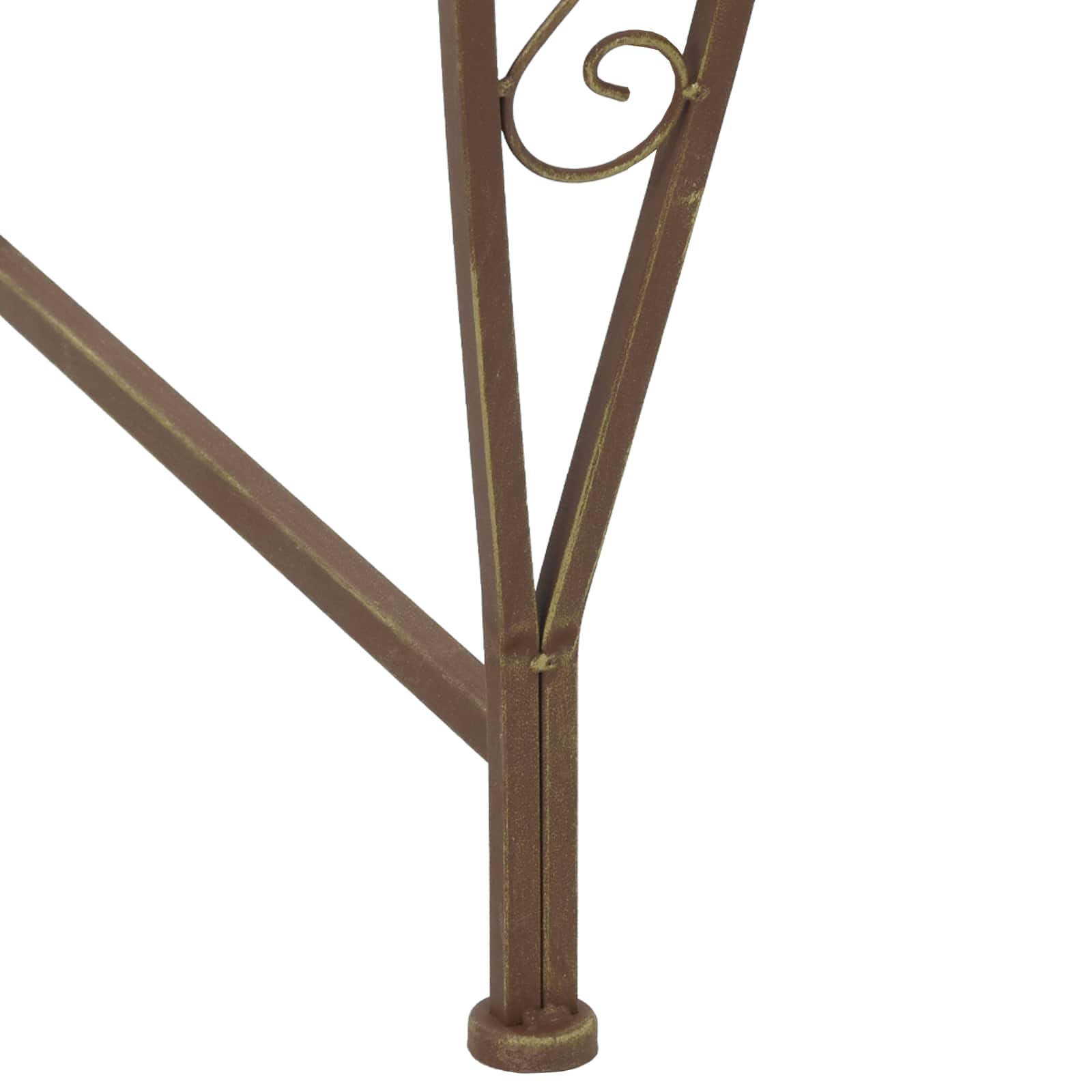 Maison Exclusive - Baumbank 8-sitzanzahl Ø 160 X 89 Cm Stahl Anti