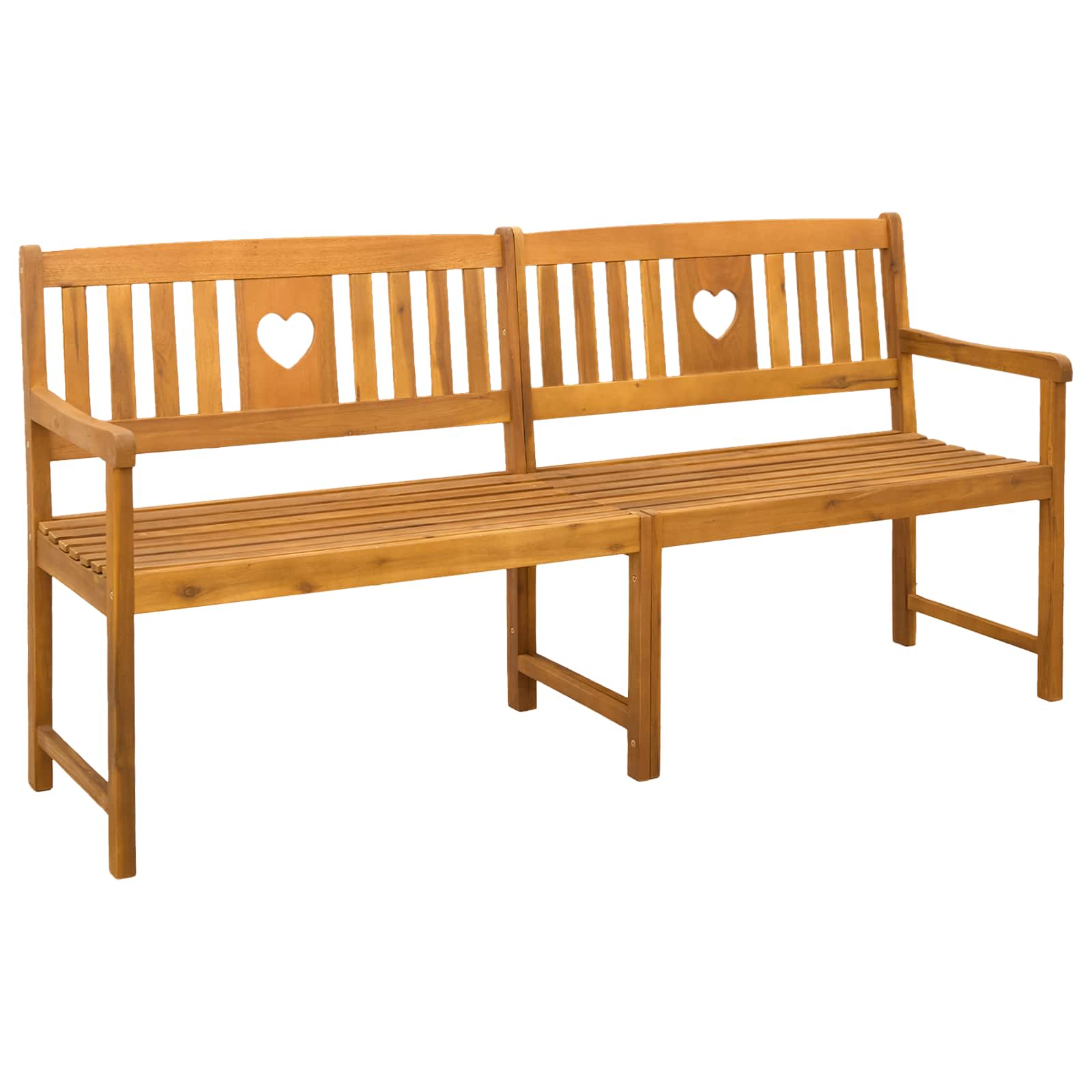 Maison Exclusive - Bank Outdoor Natur 180 X 55,5 X 90 Cm Massivho