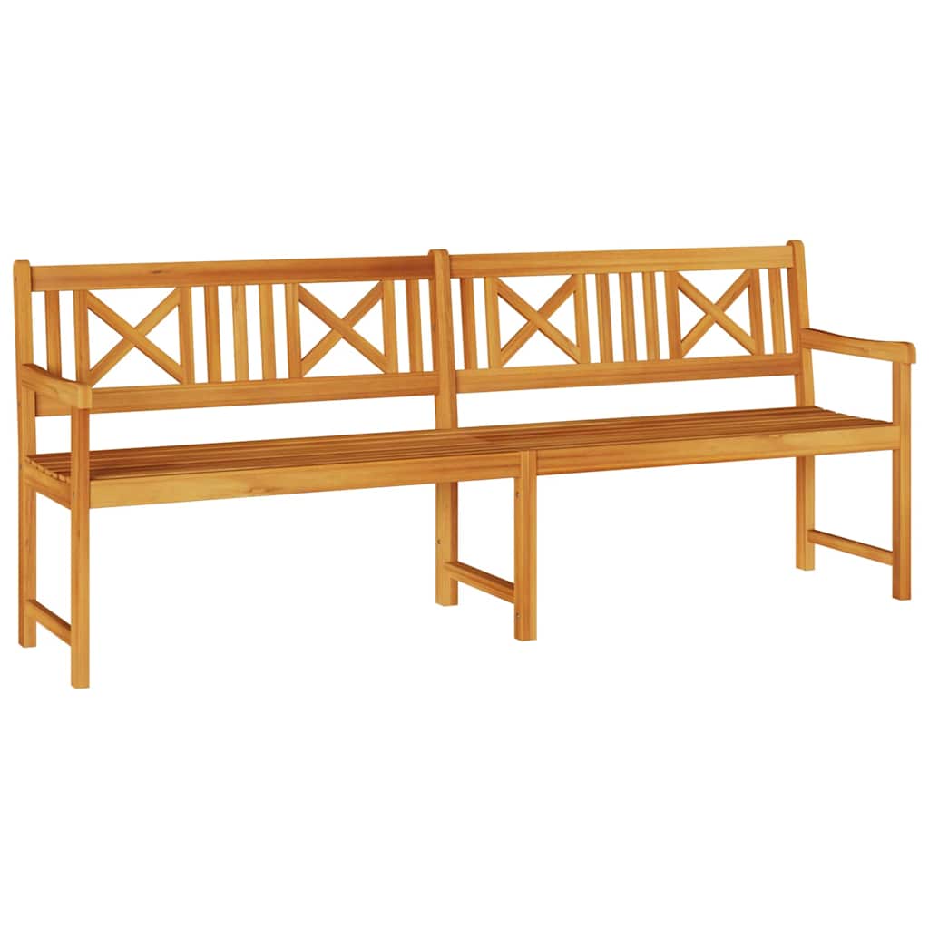 Maison Exclusive - Bank Outdoor Natur 220 X 56 X 90 Cm Massivholz