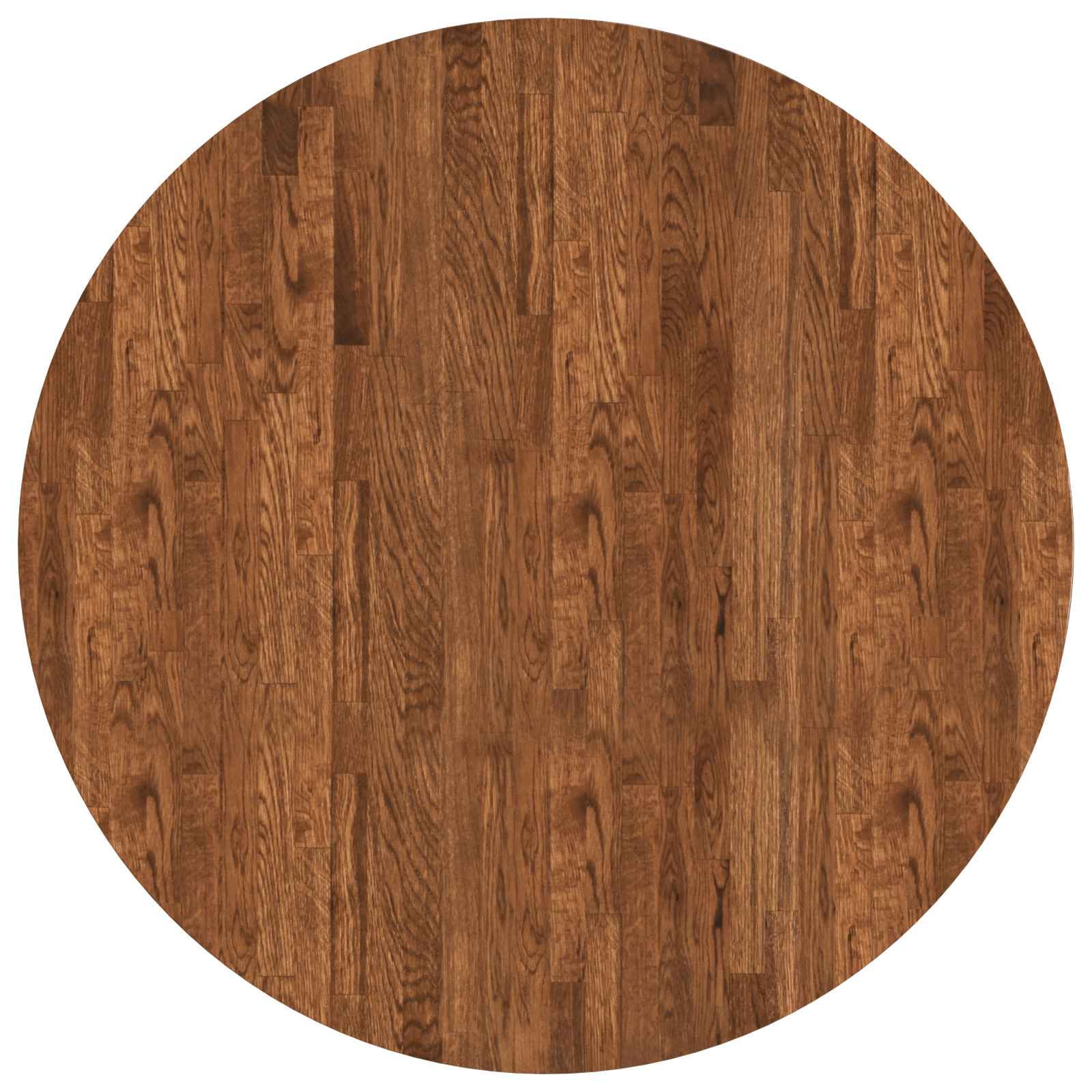 Maison Exclusive - Tischplatte Ø 90 X 4 Cm Rund Massivholz Eiche