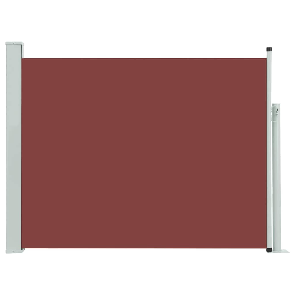 Maison Exclusive - Ausziehbare Seitenmarkise 140×500 Cm Braun