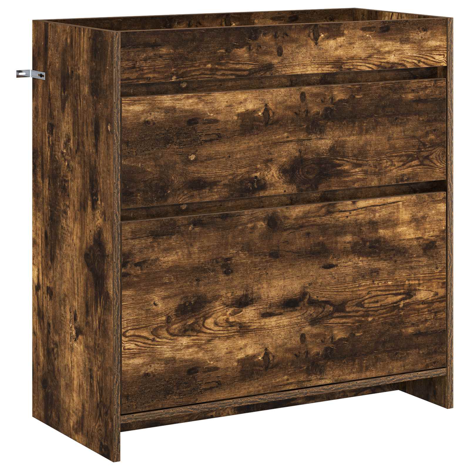 Maison Exclusive - Badunterschrank Geräucherte Eiche 78,5 X 37,5