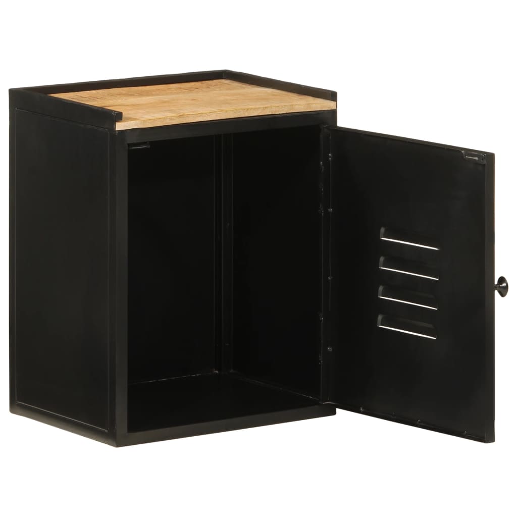 Maison Exclusive - Badschrank 40x30x50 Cm Eisen Und Massivholz Ma