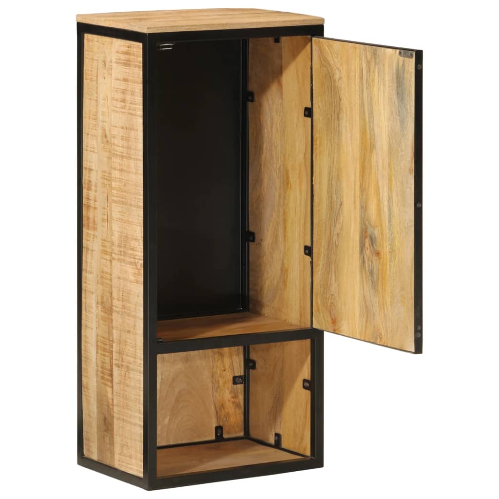 Maison Exclusive - Badschrank 40x27x90 Cm Massivholz Mango Und Ei