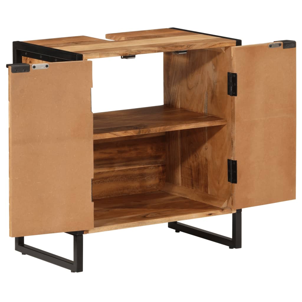 Maison Exclusive - Badschrank 55x35x60 Cm Massivholz Akazie Und E