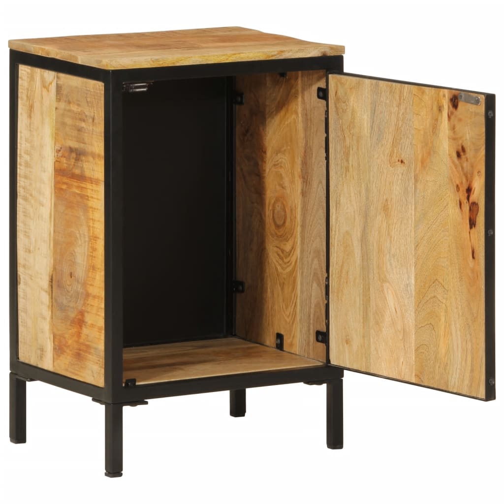 Maison Exclusive - Badschrank 40x30x60 Cm Massivholz Mango Und Ei