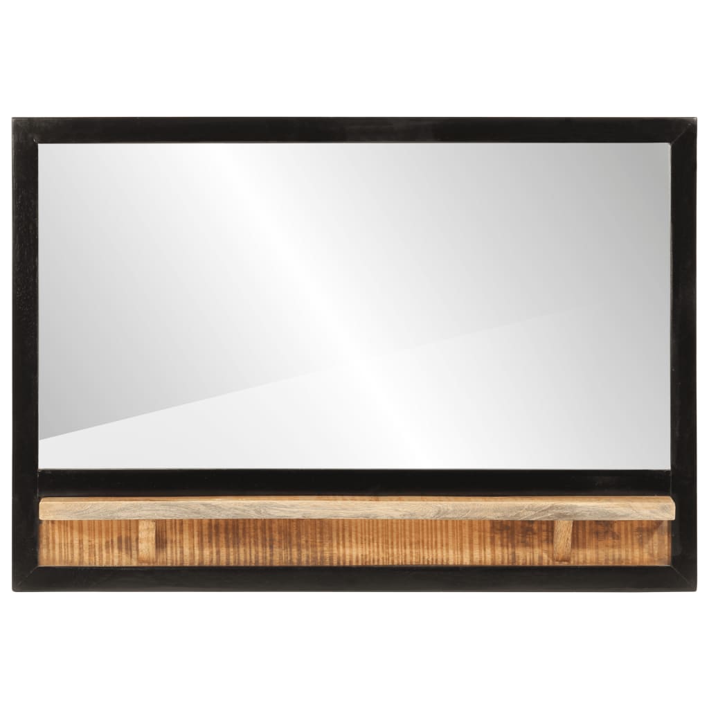 Maison Exclusive - Spiegel Mit Ablage 80x8x55 Cm Glas Und Massivh