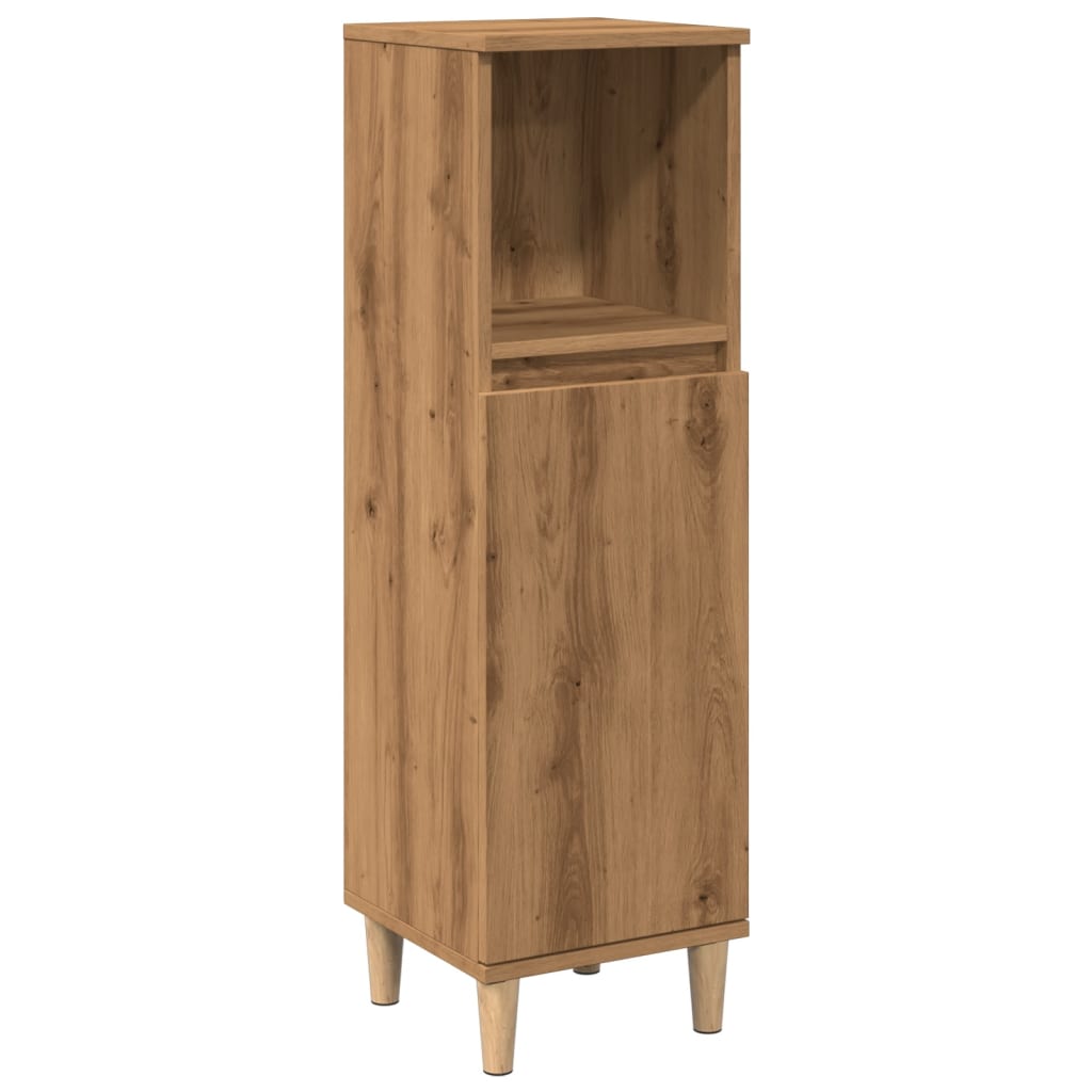 Maison Exclusive - Badschrank Artisan-eiche 30x30x100 Cm Holzwerk