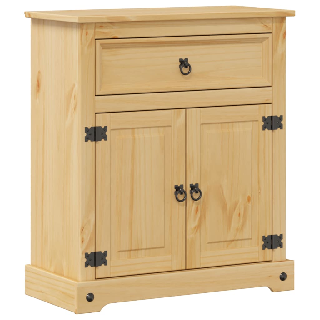 Maison Exclusive - Badschrank Corona 70x33x80 Cm Massivholz Kiefe