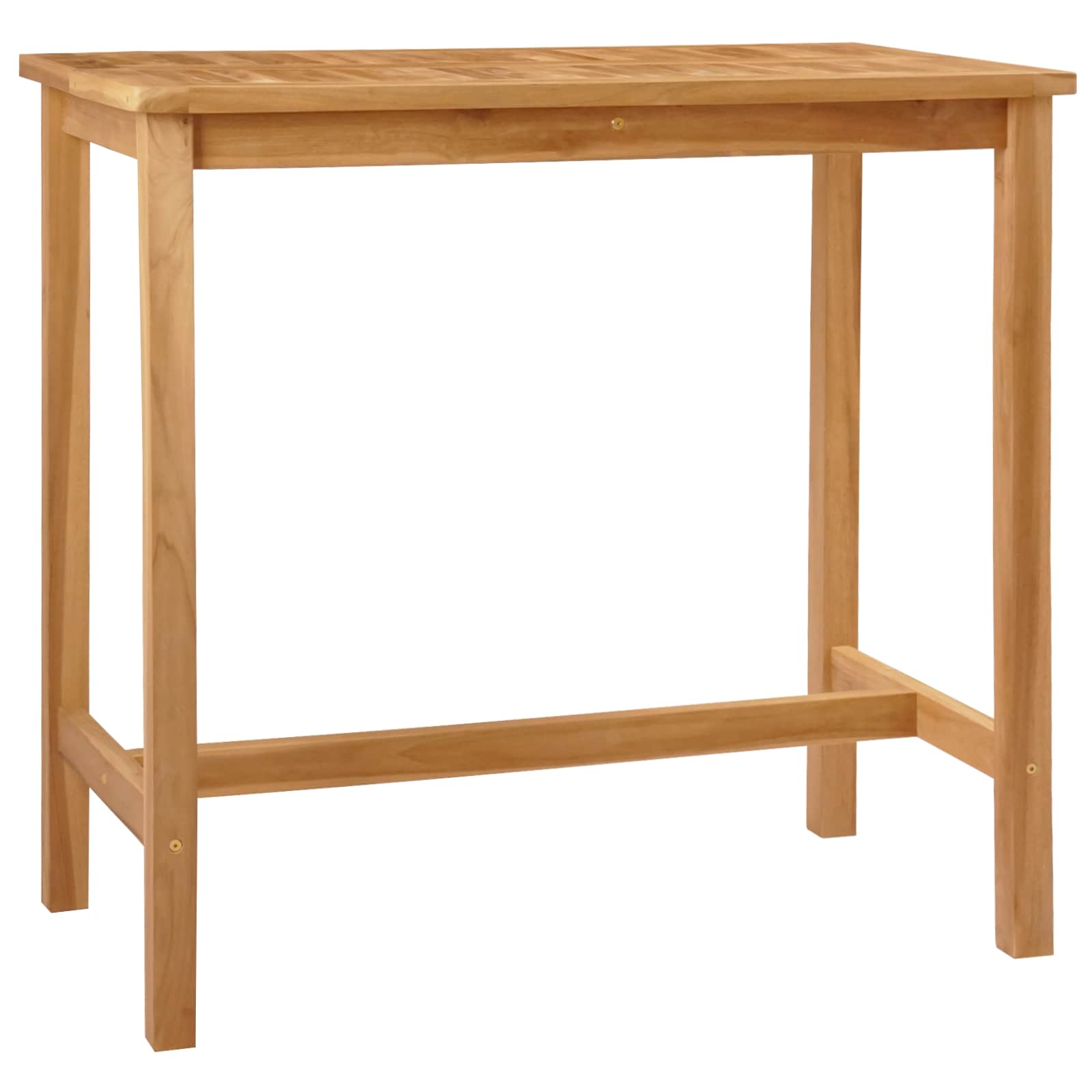 Maison Exclusive - Bartisch Natur 110 X 60 X 105 Cm Massiv-teak