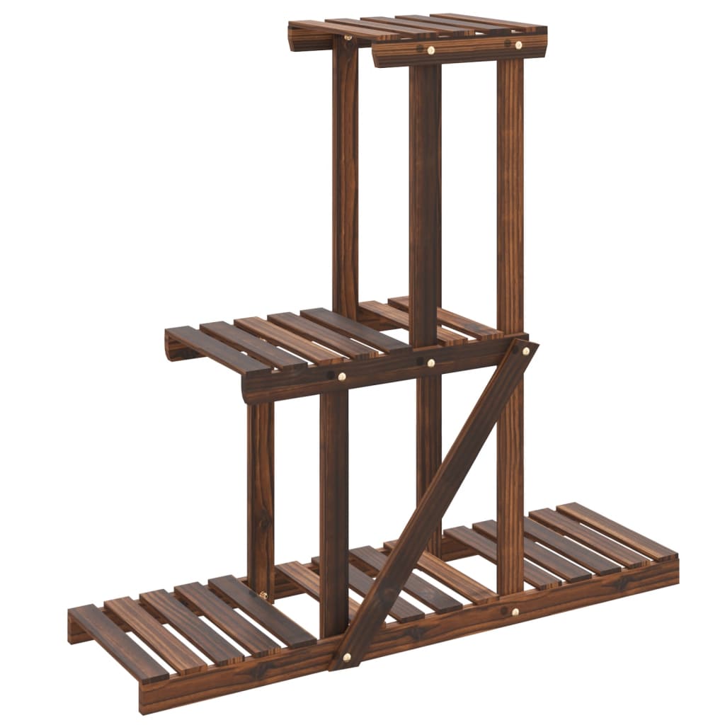 Maison Exclusive - Blumenständer 81x25x75,5 Cm Massivholz Tanne