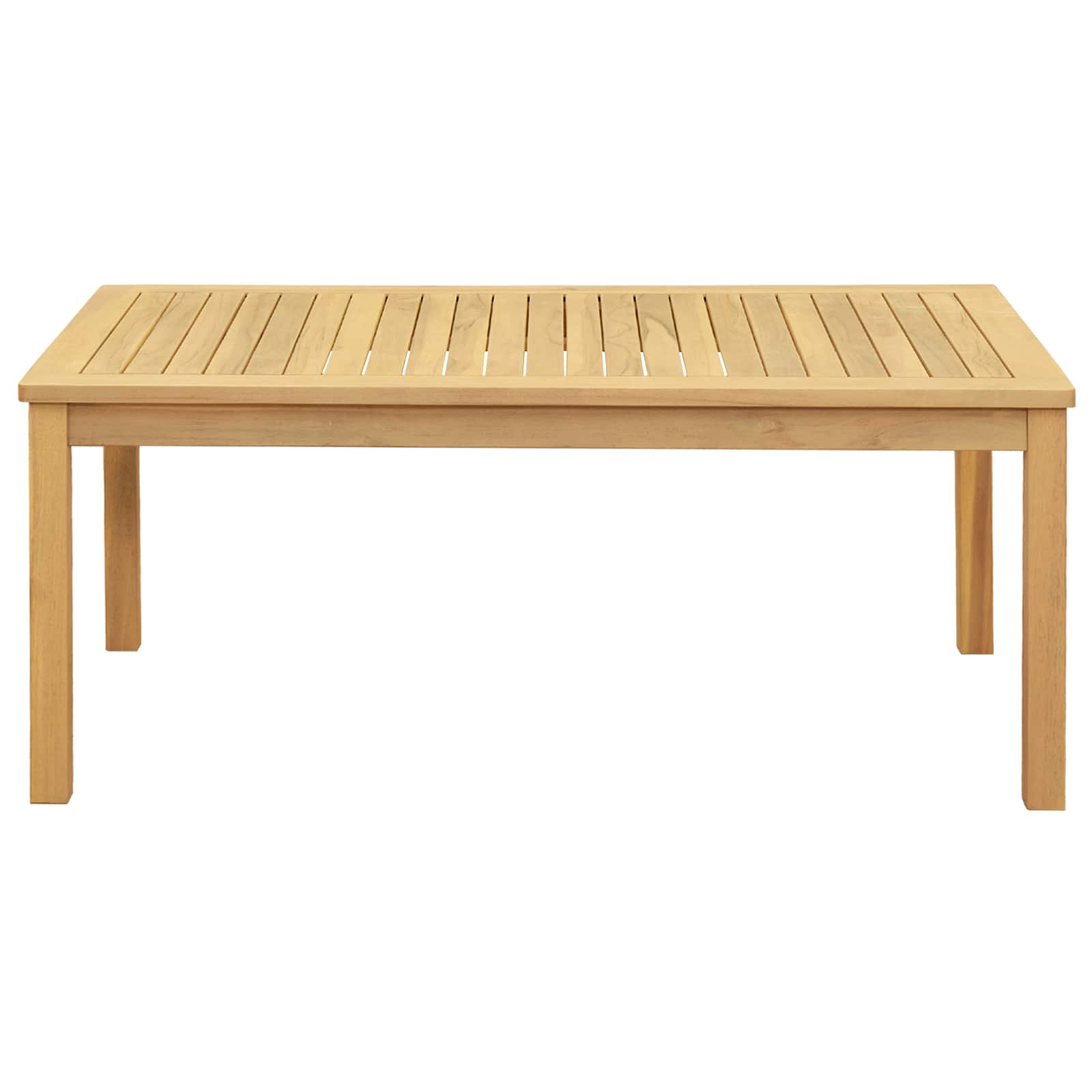 Maison Exclusive - Couchtisch Helles Akazienholz 110 X 60 X 45 Cm