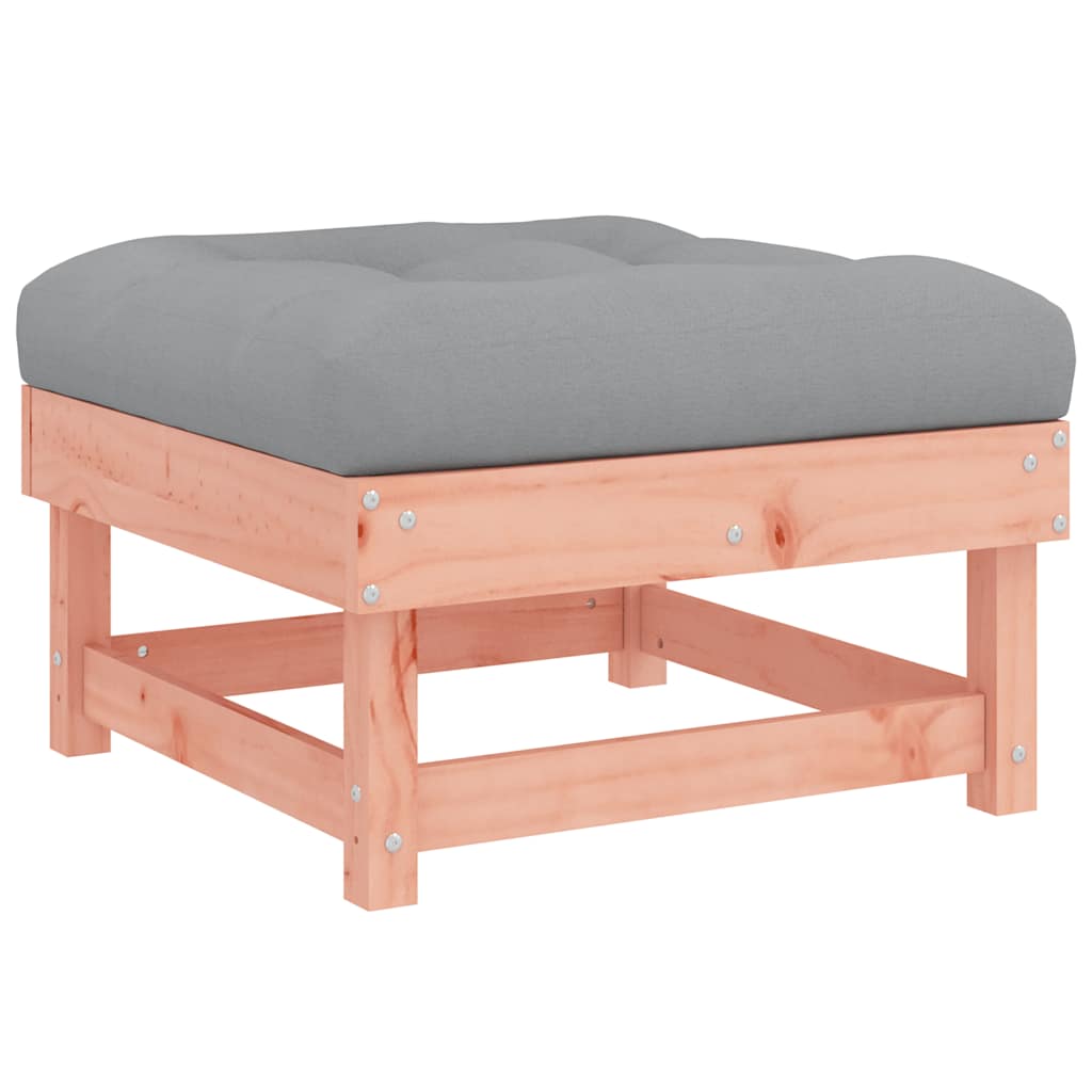 Maison Exclusive - Gartenhocker Mit Kissen Massivholz Douglasie