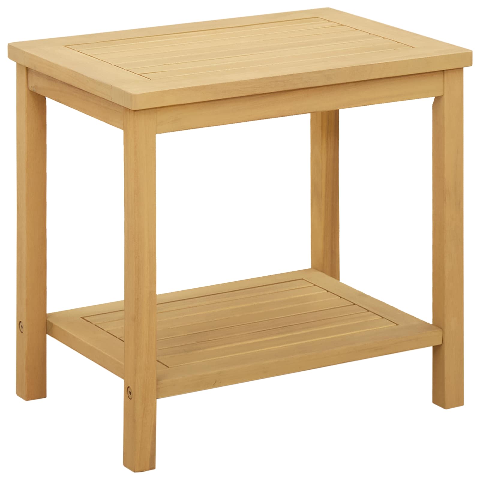 Maison Exclusive - Beistelltisch Öl-natur 50 X 35 X 45 Cm Massivh