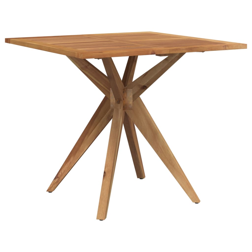 Maison Exclusive - Gartentisch Quadratisch 85x85x75 Cm Massivholz