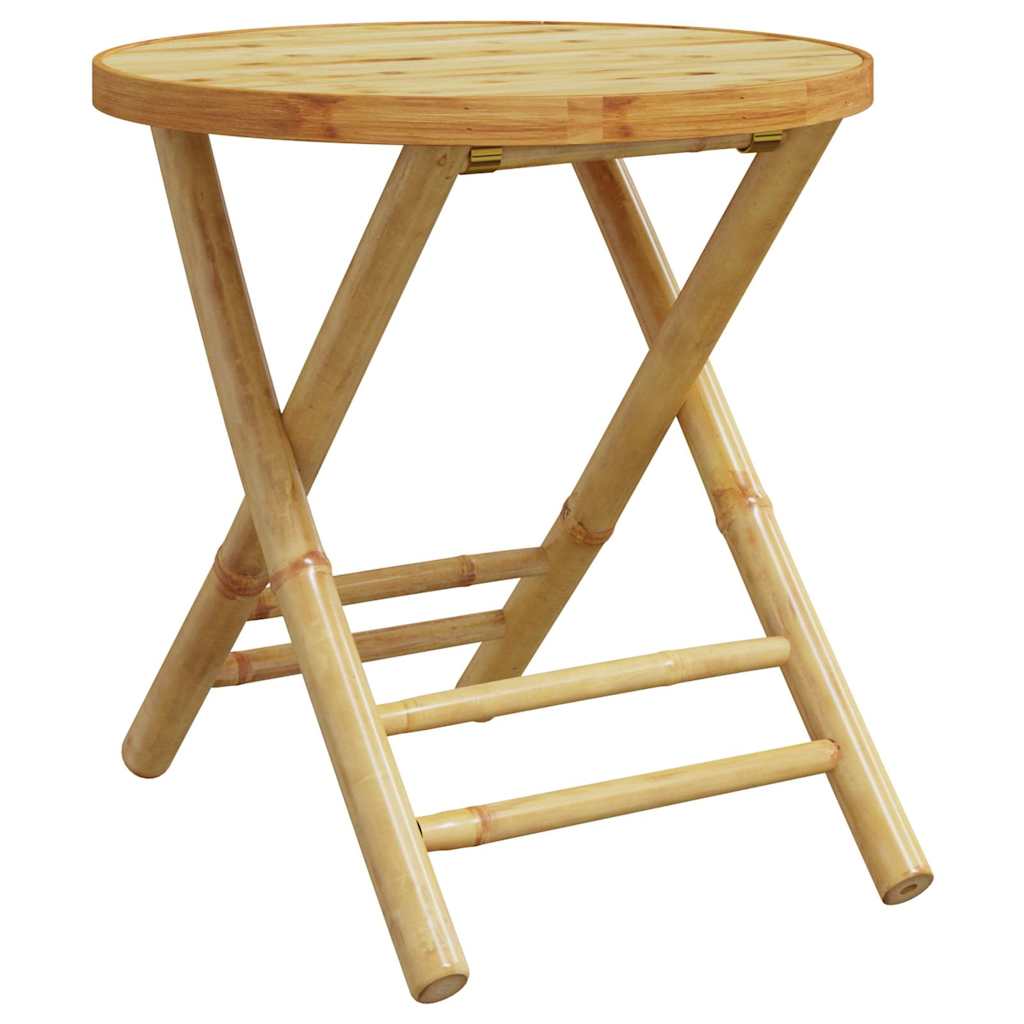 Maison Exclusive - Gartentisch Klappbar Ø45x45 Cm Bambus