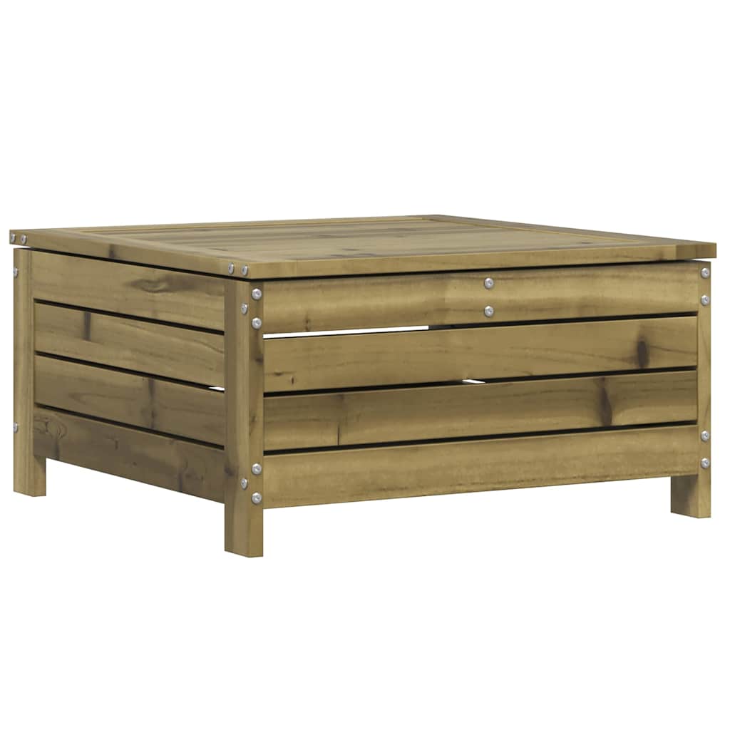 Maison Exclusive - Gartenhocker 62x63,5x32 Cm Kiefernholz Imprägn