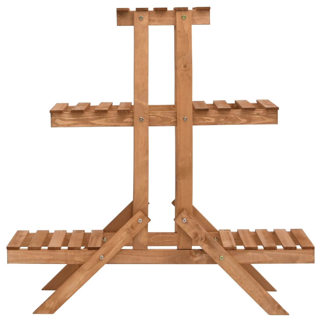Maison Exclusive - Blumenständer 83x25x83 Cm Tannenholz