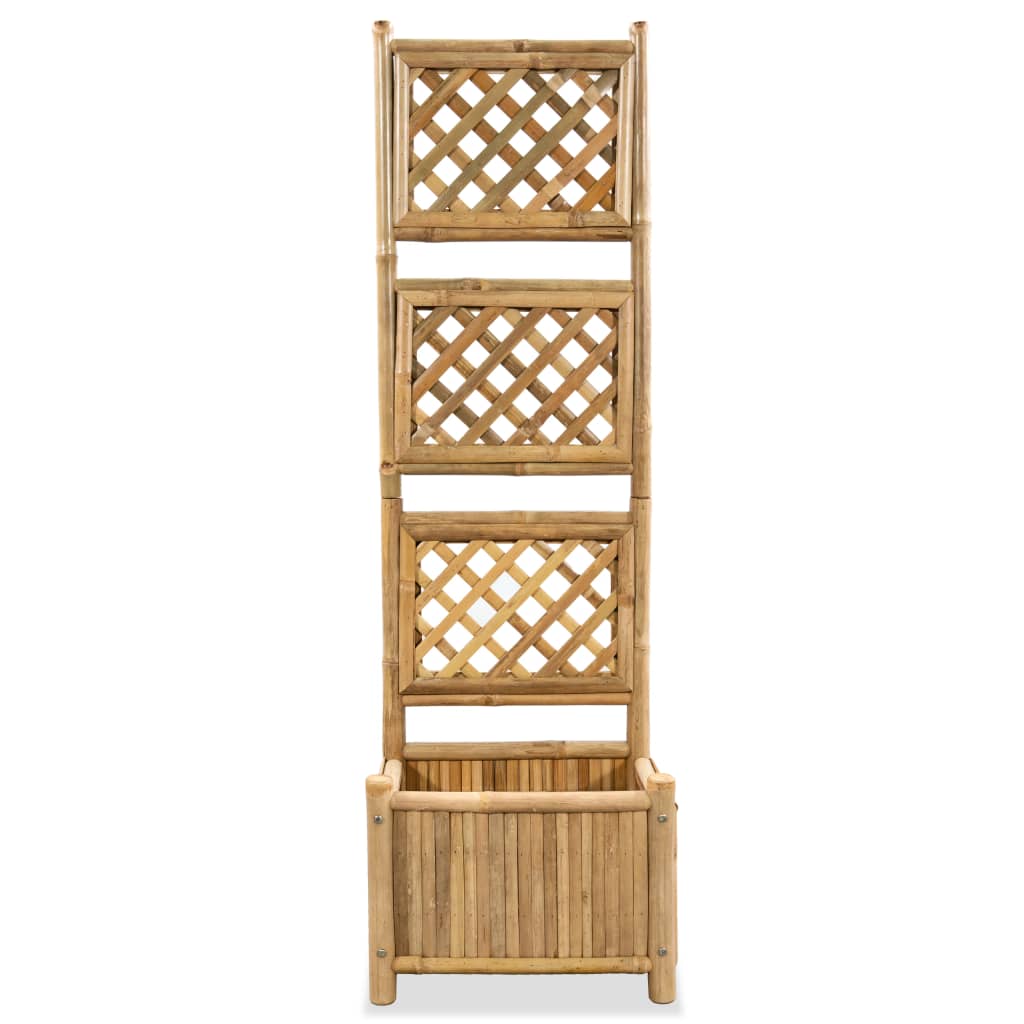 Maison Exclusive - Pflanzenbehälter Mit Spalier Bambus 40 Cm
