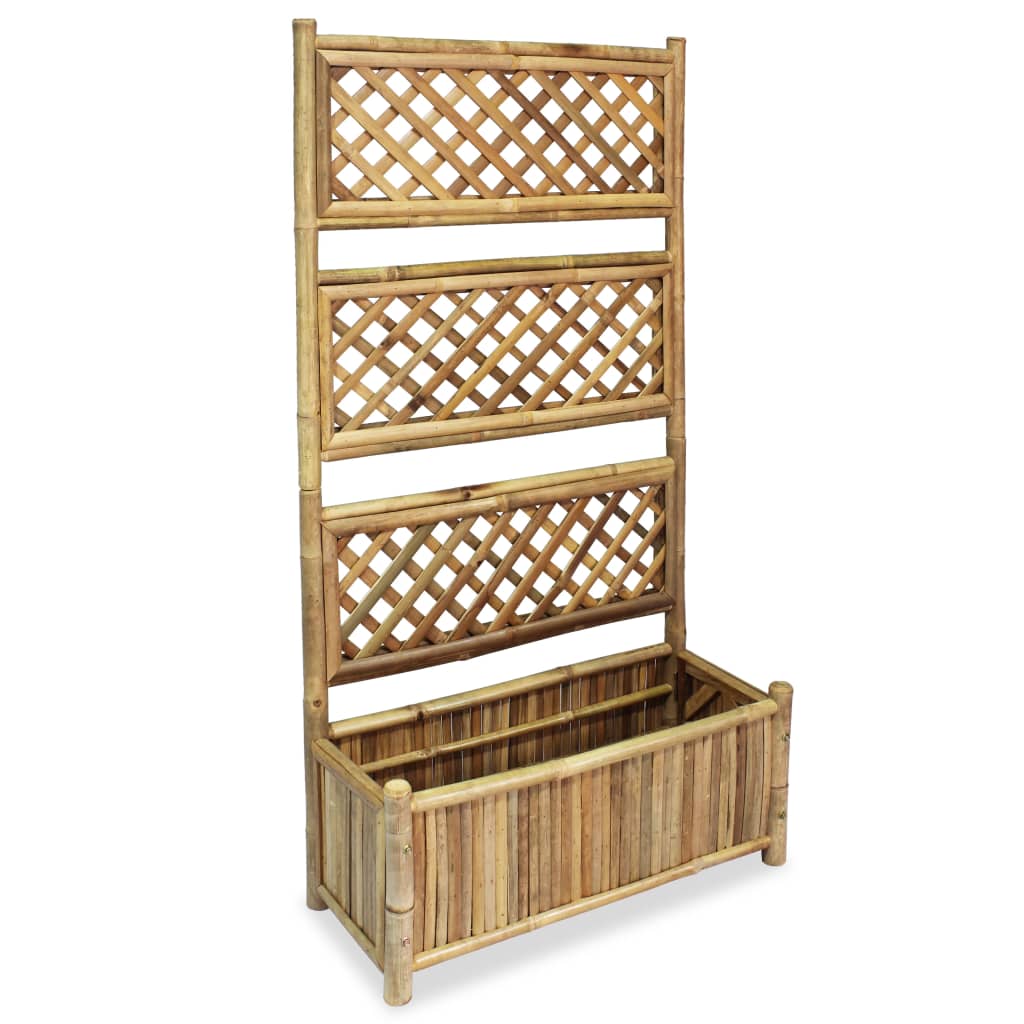 Maison Exclusive - Hochbeet Mit Spalier Bambus 70 Cm