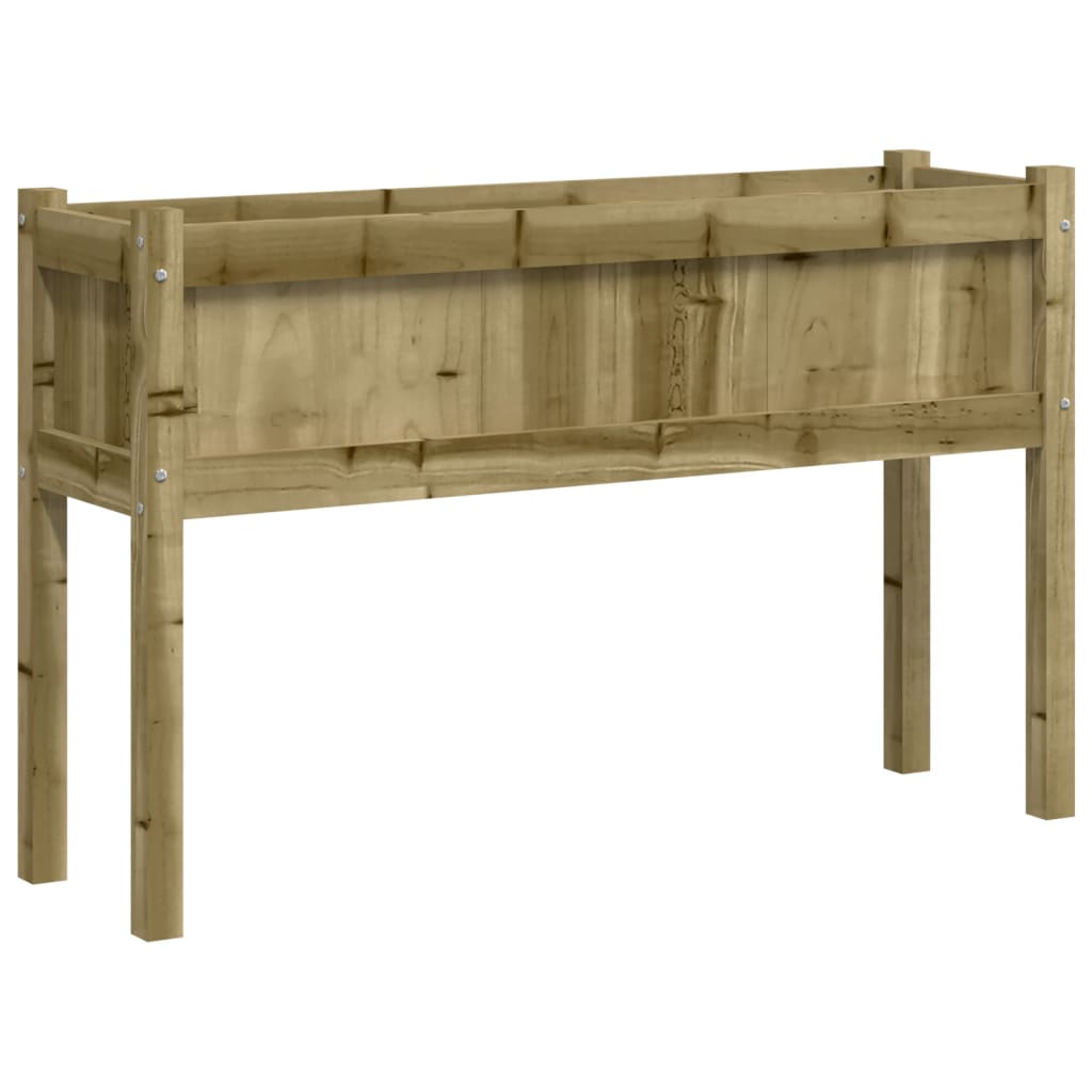 Maison Exclusive - Pflanzkübel Mit Beinen 110x31x70 Cm Kiefernhol