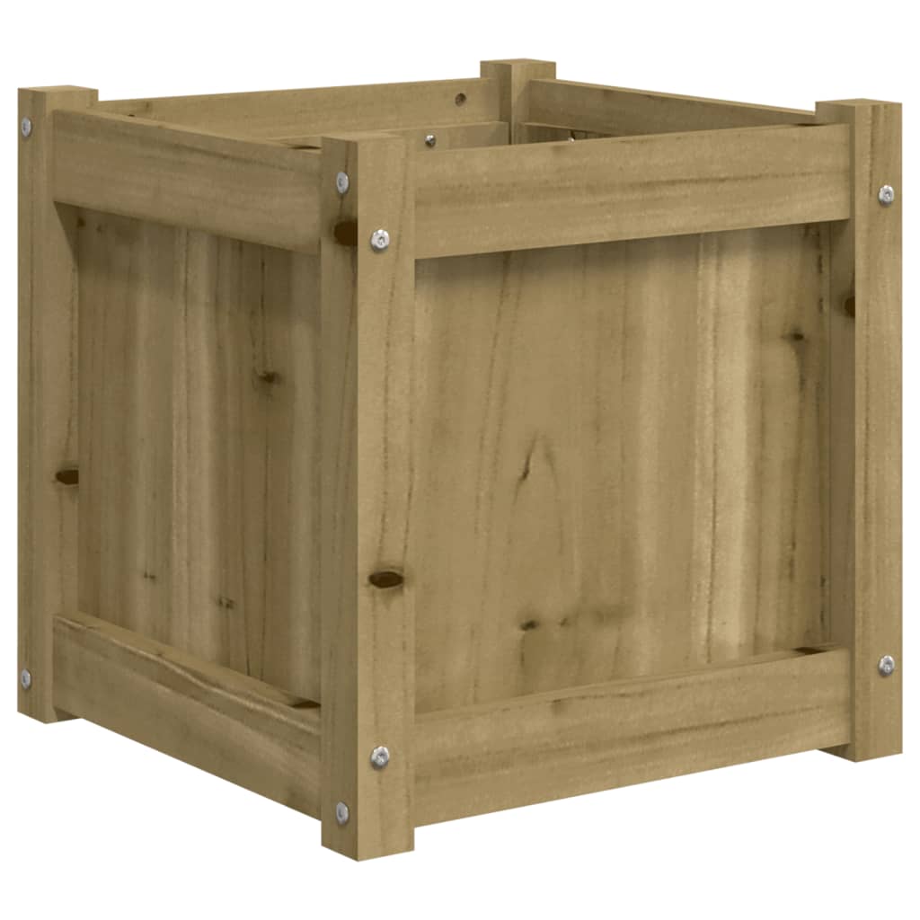Maison Exclusive - Pflanzkübel 40x40x40 Cm Kiefernholz Imprägnier